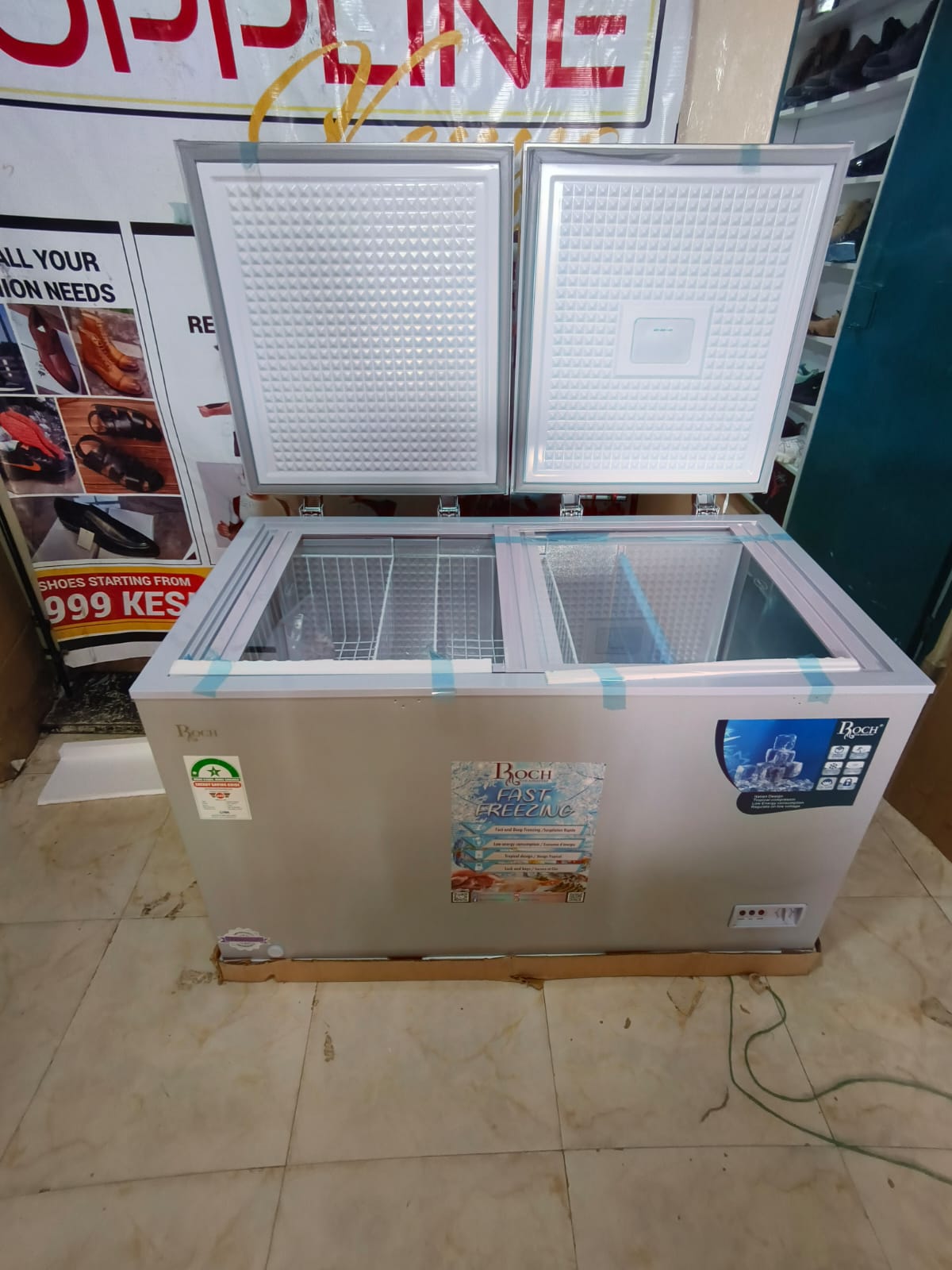 Roch 345 Litres Double Door RCF-450 Deep Freezer