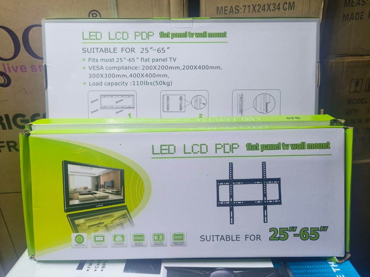 Skilltech 25-65Inch Screen FIXED/LED/CURVED TV Wall Mount