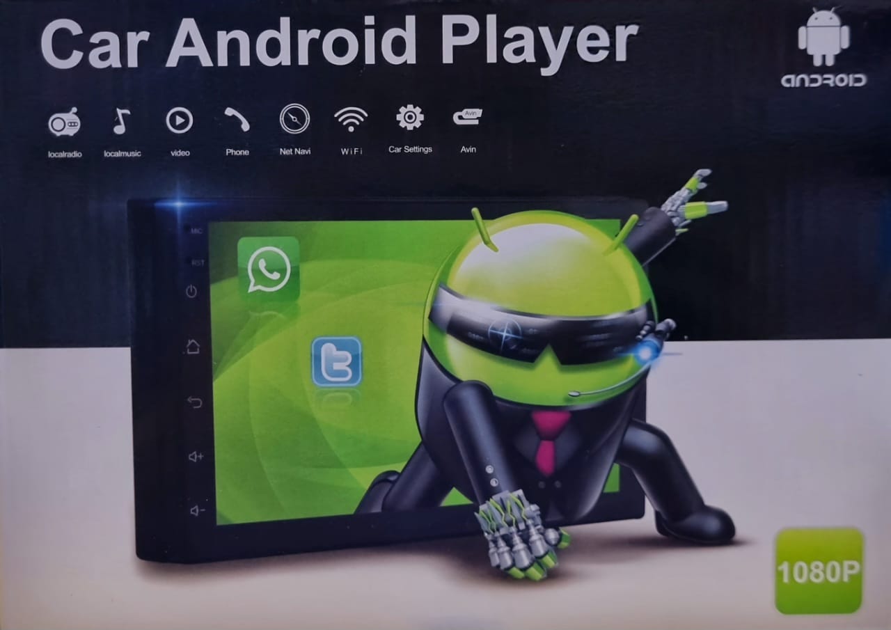 8 Inches Android Car Radio/Multimedia Player -1080 P