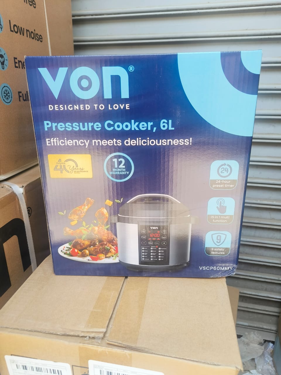 6 L VON ELECTRIC PRESSURE COOKER