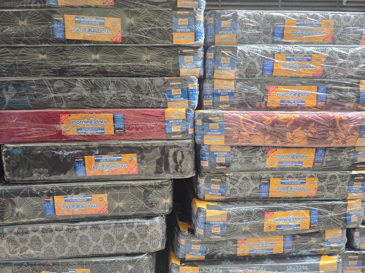 10 INCH SUPERFOAM MORNING GLORY QUILTED MATTRESS-  a combination of soft padding and supportive materials, creating a perfect balance of comfort and stability