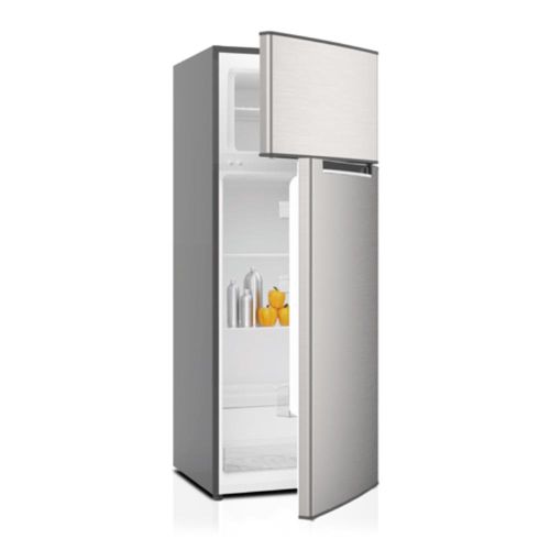 ROCH RFR-250-T-B 206 Litres Double Door Refrigerator, Double Door Design, Separate freezer and fridge compartments for convenience, Direct Cool Technology, Fast cooling with low energy consumption.