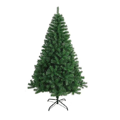 Artificial Cypress Shape Christmas Tree ( 3Ft - 10 Ft ) - Realistic cypress-style foliage for a natural look, Sturdy metal frame for stability, Easy to assemble and store, Ideal for home, office etc