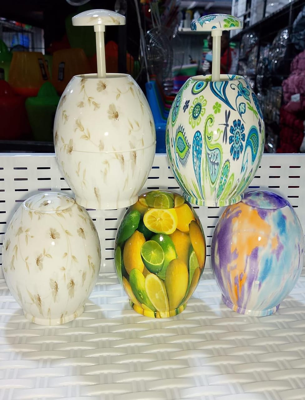 5 PCS RETRACTABLE TOOTHPICK HOLDER - AUTOMATIC POP UP TOOTHPICK DISPENSER