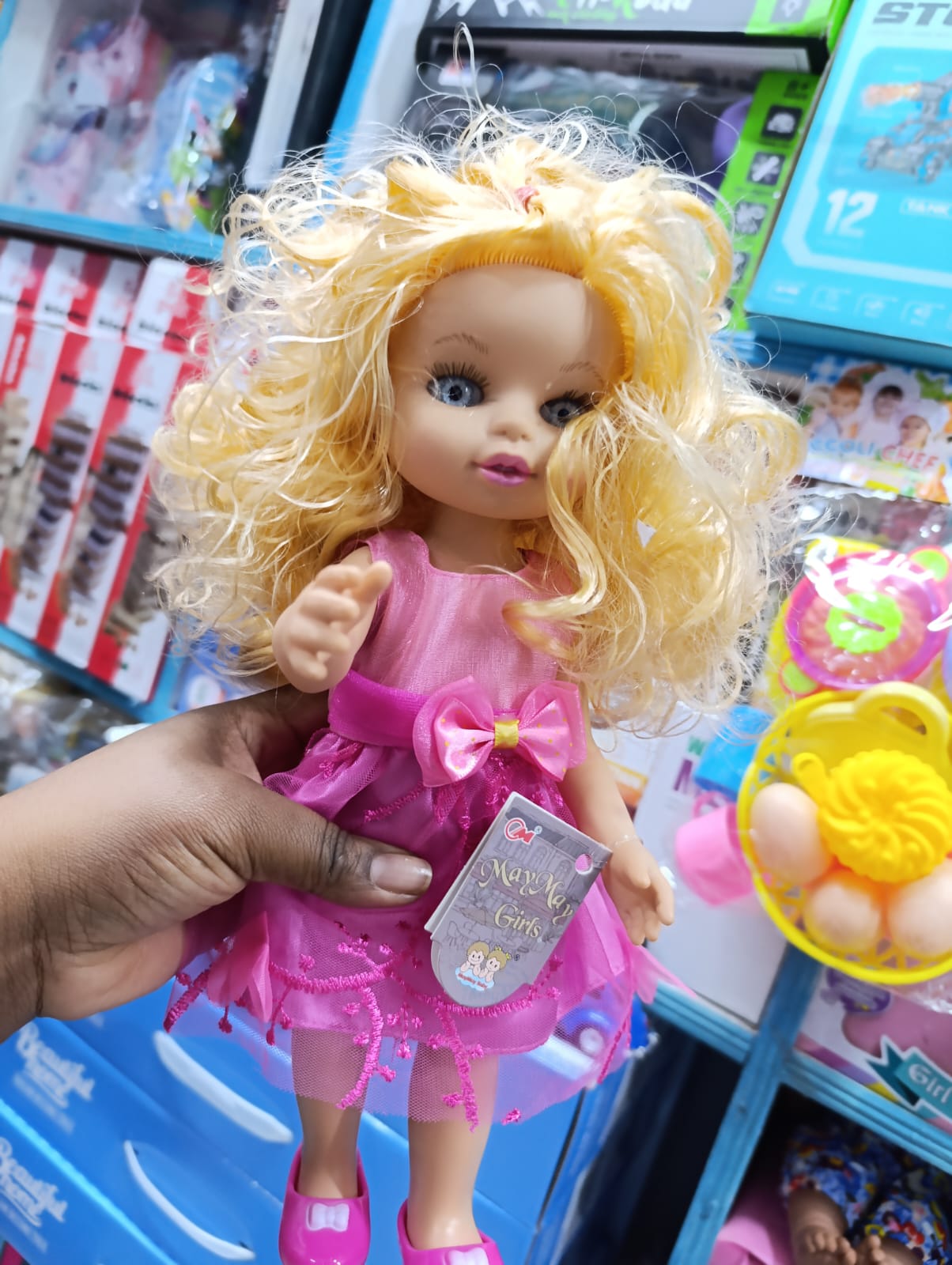 Reborn Baby Doll With Cute Dress.
