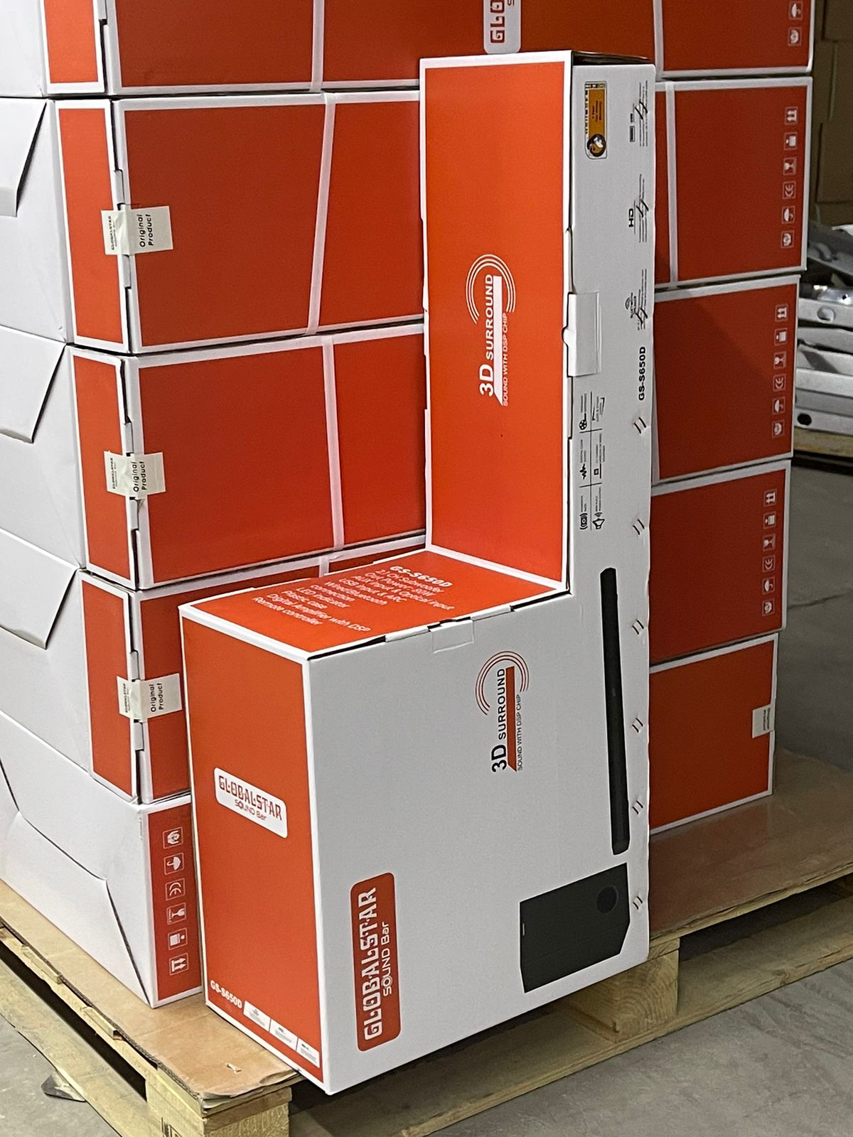 Globalstar PLUS 2.1 Audio Soundbar Wired Subwoofer 120W