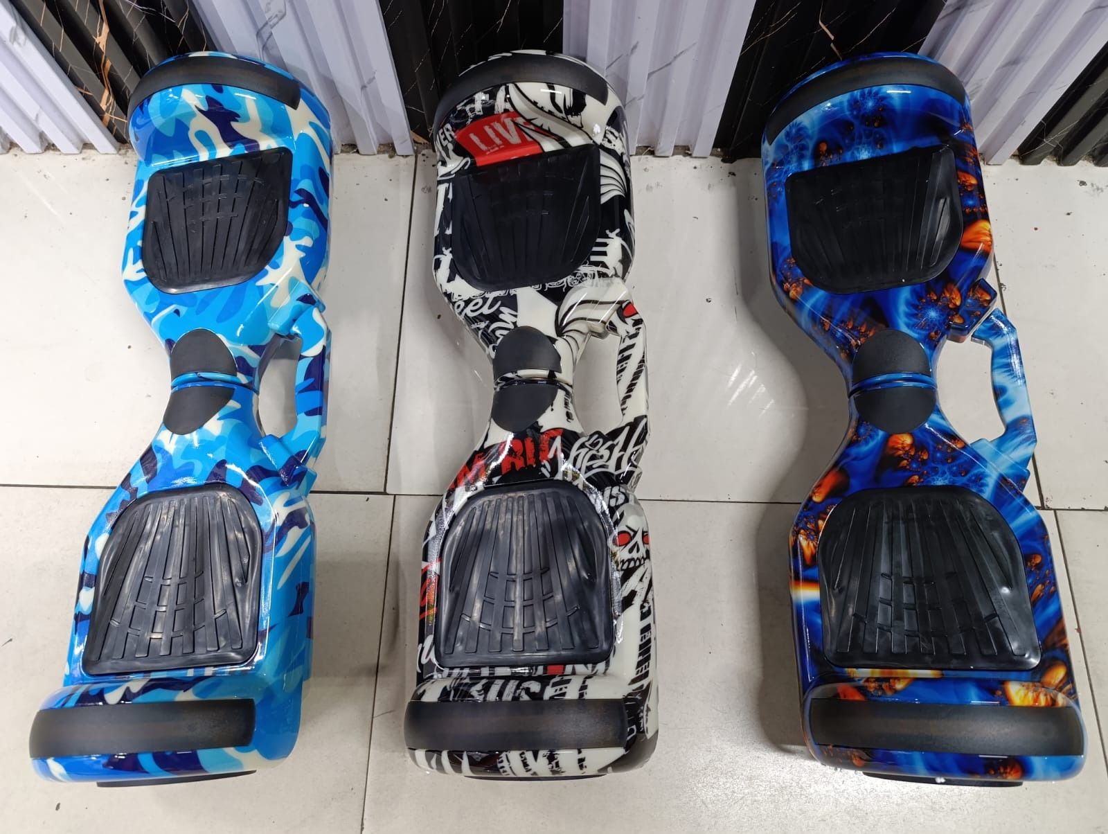 6.5 ' Self Balancing Electric Hoverboard Scooter - Bluetooth & LED Features –,A tech-savvy and stylish ride,  Variety of Colors – Options to suit your style,Compact 6.5” Design .