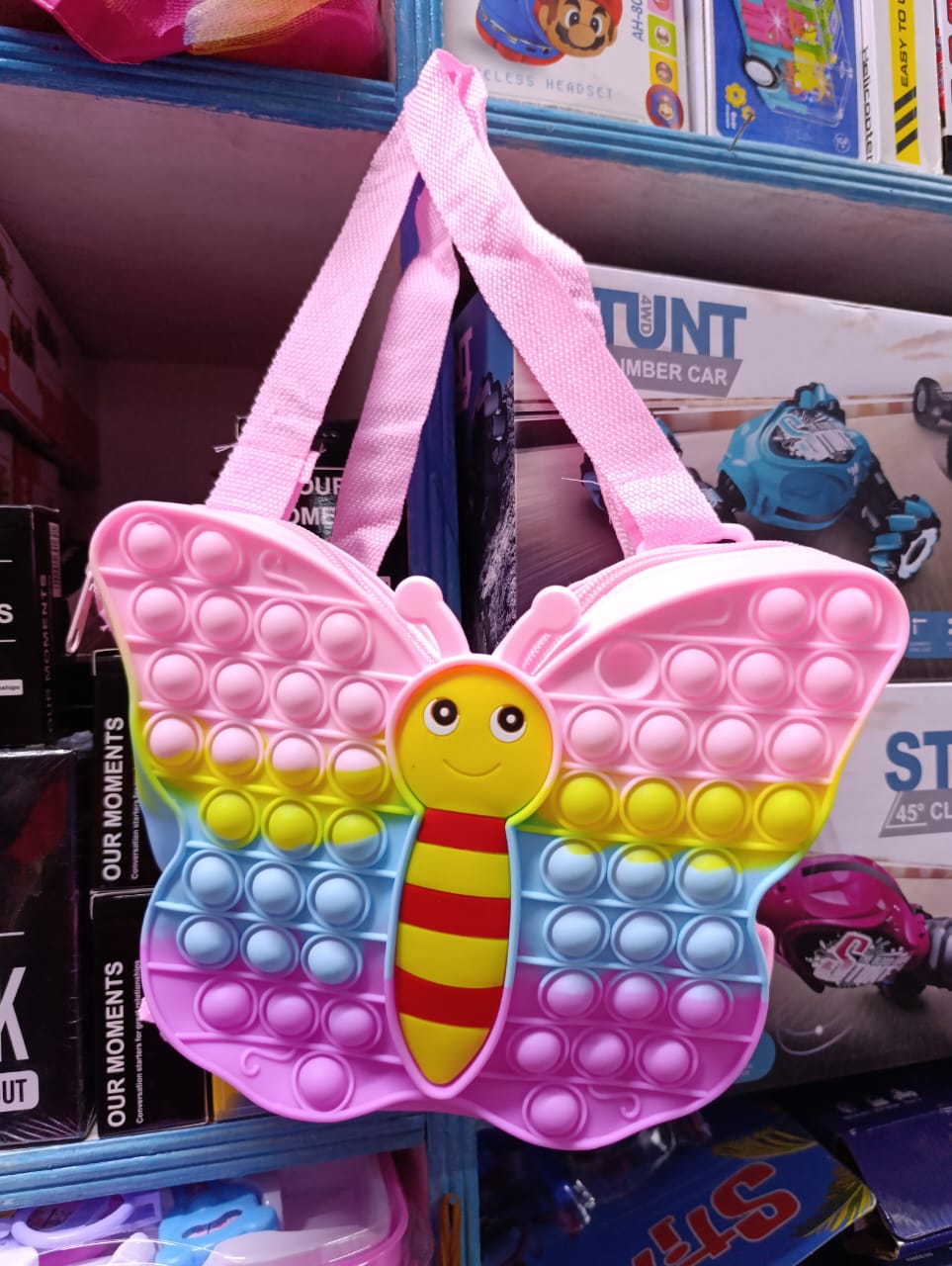 FASHION GIRL'S POP IT BACKPACK - Cute BackpackThe perfect fidget toy for your baby, Durable, Waterproof.