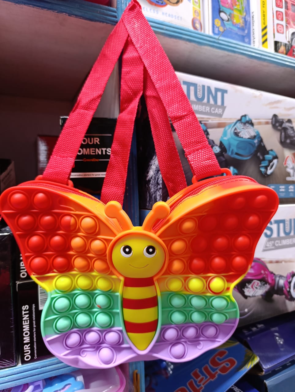FASHION GIRL'S POP IT BACKPACK - Cute BackpackThe perfect fidget toy for your baby, Durable, Waterproof.