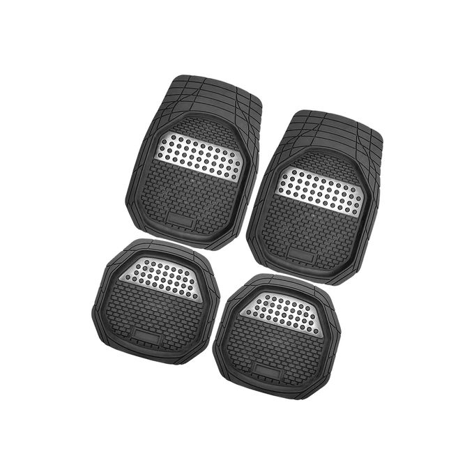 5 PCS NON BRANDED CAR FLOOR MATS - Fine, smooth, durable and breathable, No fading and anti-cracking, Universal and ergonomic design