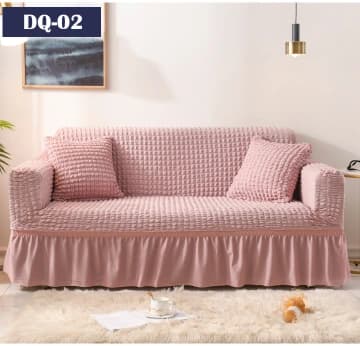 5 SEATER ELEGANT TURKEY SOFA SEAT COVERS - Crisp and clean, the Slipcovers give your furniture a fresh, new elegant view in minutes. Made from 100% cotton with a relaxed, easy-going fit.