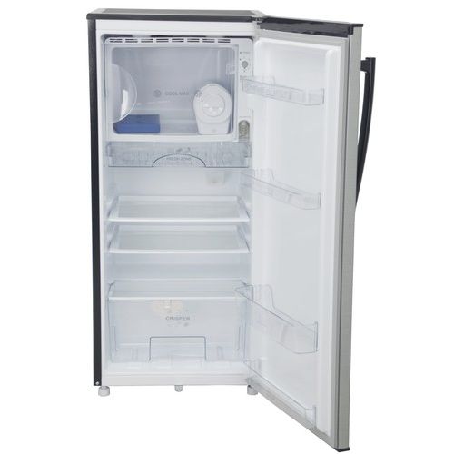 Mika 150 L FRIDGE Single Door, Defrost (Direct Cool), Line Silver Dark, Spacious and Compact Design, Single Door Refrigerator with Freezer Compartment, Energy Efficient and Low Noise Operation.