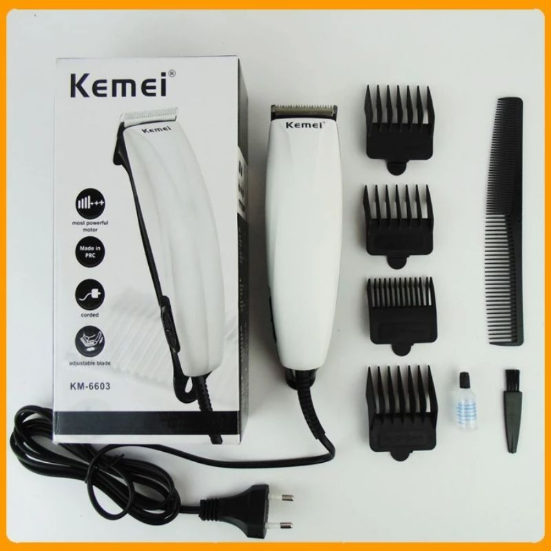 Kemei Electric  Hair Trimmer HOME SHAVING MACHINE- 6603