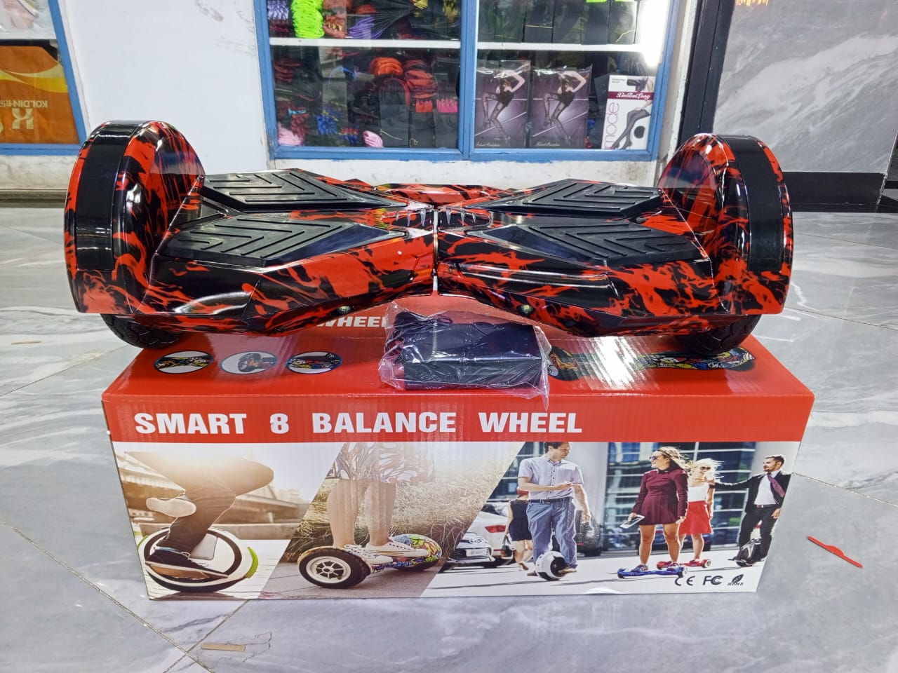 6.5" Self-Balancing Bluetooth Hoverboard with LED Lights - Smooth & Stylish Ride