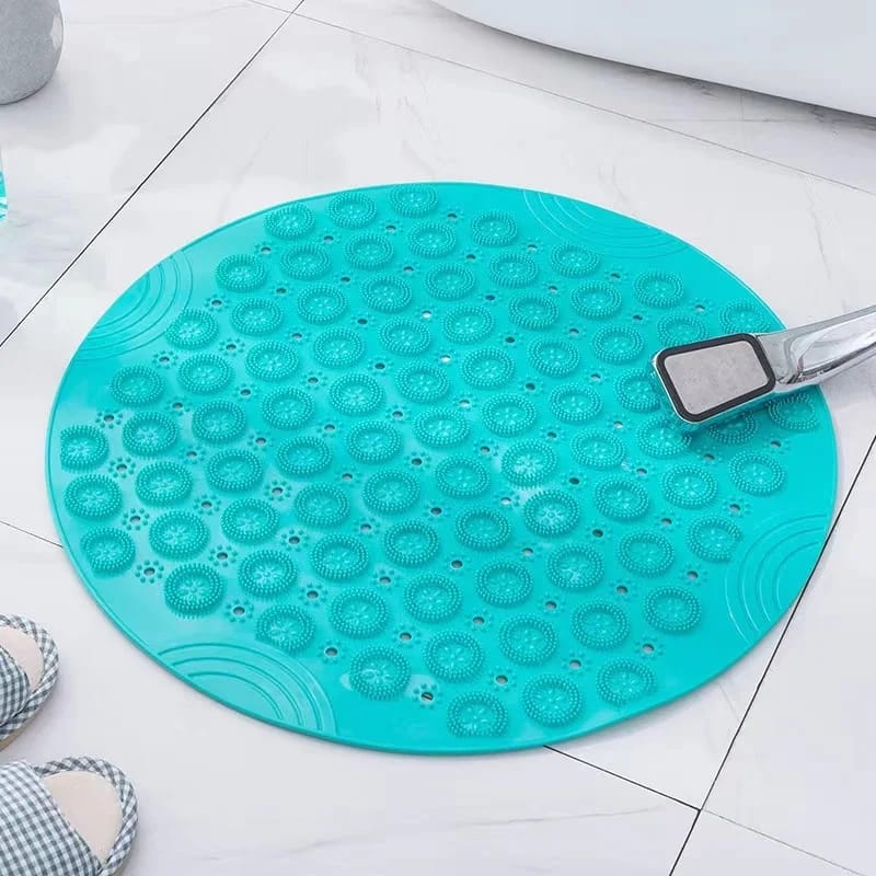 55x55cm Non-Slip Anti-Skid Round Bath & Shower Mat - Safety and Comfort Combined
