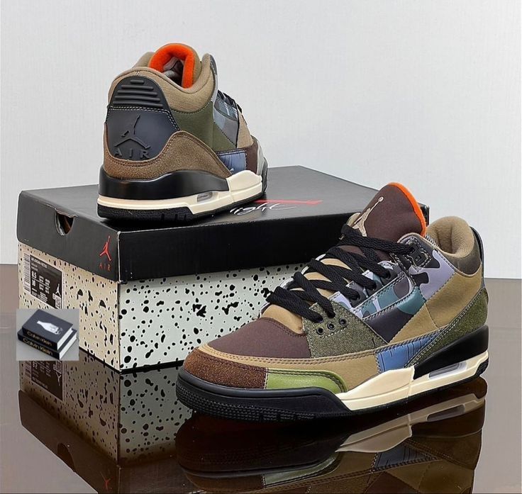 Generic Jordan 3 Iconic Sneakers With Premium Comfort, Bold Style & Timeless Streetwear Luxury