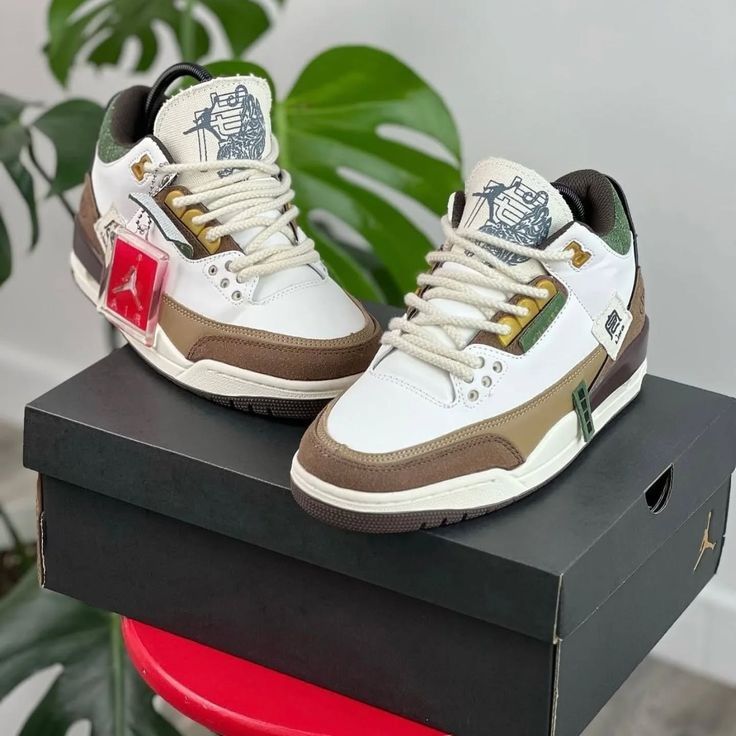 Generic Jordan 3 Iconic Sneakers With Premium Comfort, Bold Style & Timeless Streetwear Luxury