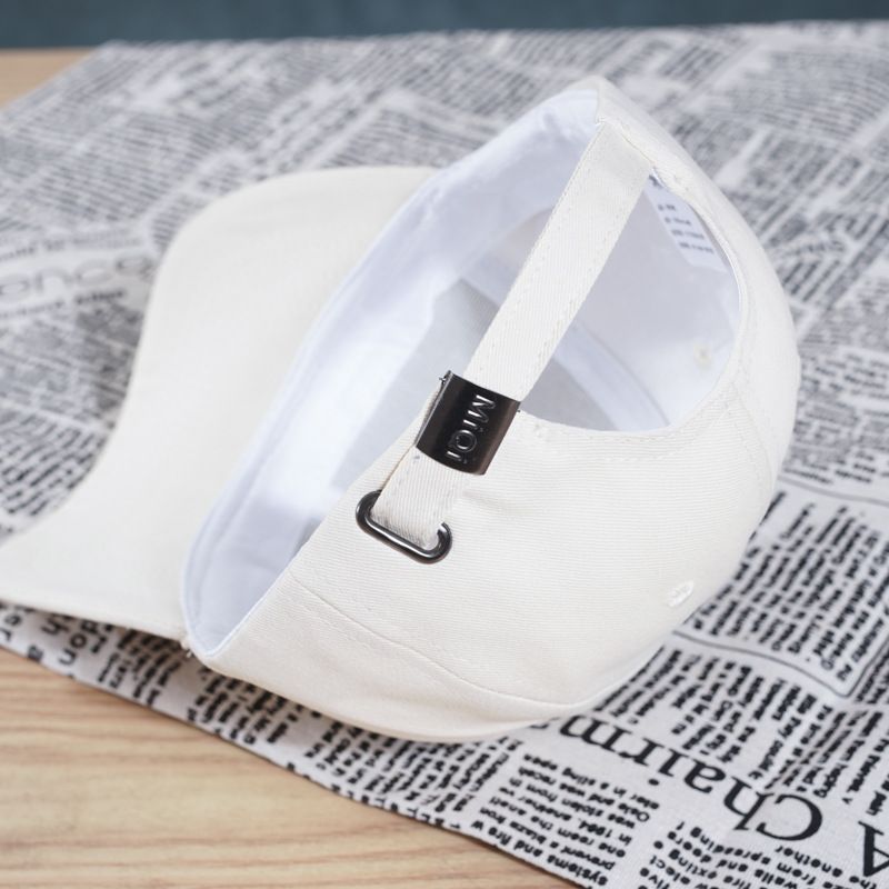Spring and summer hot hat for women, letter labeled hardtop baseball cap, Korean version versatile casual couple duckbill cap, sun protection, simple and atmospheric, fashionable and versatile