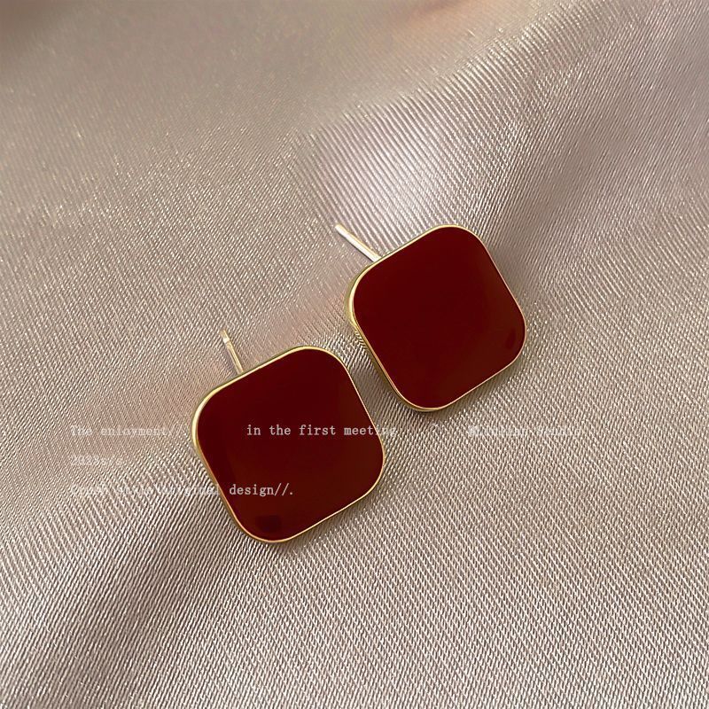 s925 silver needle earrings for women, elegant internet celebrity earrings, earrings, niche, high-end, vibrato, popular earrings