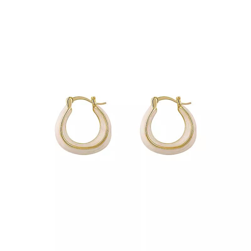 New silver needle oil dripping heart-shaped earrings,Korean Ins light luxury temperament earrings,popular earrings retro high-end feeling earrings forwomen,fashionable and simple,stylish and versatile