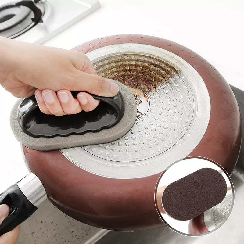 Scrubbing Kitchen Sponge,Multi-Purpose Sponges Kitchen by Scrub-it - Non-Scratch Microfiber sponges for Cleaning, along with Heavy Duty Scrubbing Power - Reusable Dish Sponge for Dishes, Pots and Pans