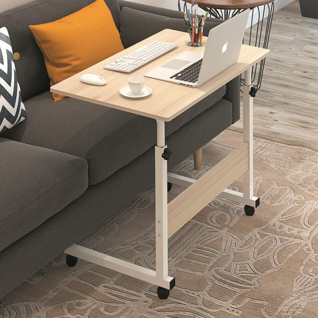 Portable Height Adjustable Home Computer Table Stand for Office Study Laptop Desk