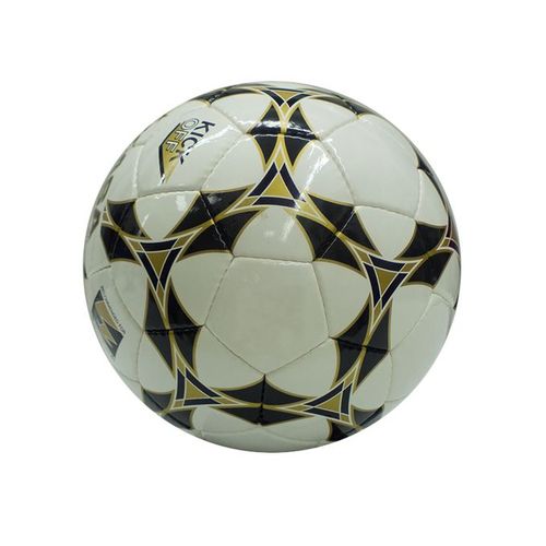 FOOTBALL. Best Quality Long Lasting Mikasa Size 5 Soccer Ball Black, Gold & White