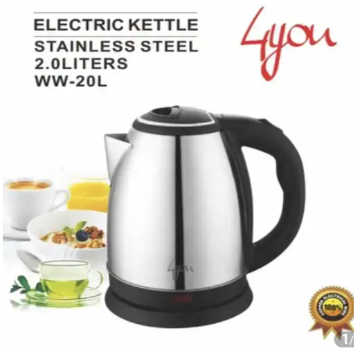 LYONS Original 2 Liters Durable Stainless Steel Electric Kettle