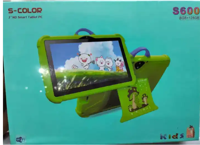 New Arrival Classy 7 inches Smart Kids Learning Tablets Connects to wifi,1024*600 Display, android 12, 6GB +128GB, battery 5000mAh