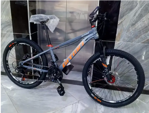 Adult Bike size 24 ✓21speed bike thumb shifting system ✓Hard frame and front suspension ✓Dual disc brake ✓Quick seat adjustment clip that makes it easy to adjust the seat when needed