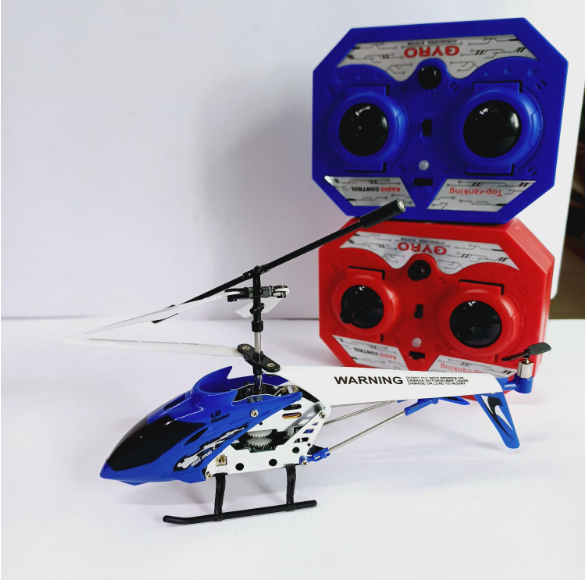 Remote controlled helicopter with micro size RC chopper that's perfect for both outdoor and indoor