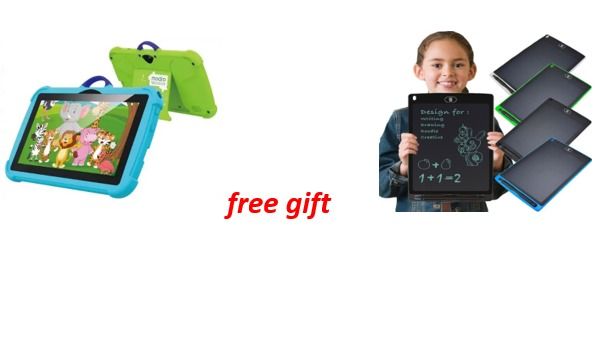 Kids Tablet 7" 3+64GB Android PC Dual Cameras Children's Leaning Machine Game Student Tablet WiFi FREE GIFT LCD Panel Colour Writting Tablet
