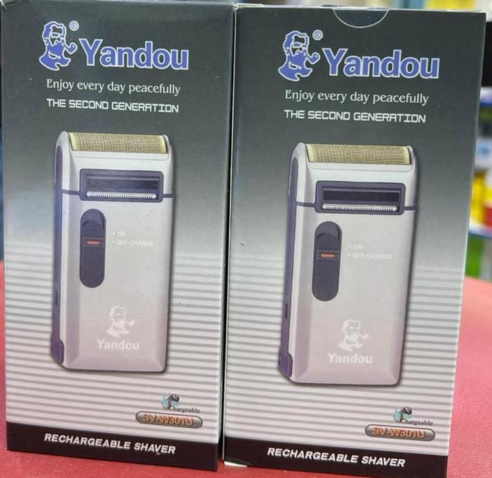 YANDOU ELEGANT RECHARGEABLE SHAVER/SMOOTHER OFFERS HIGH PRECISION BLADES, A POWERFUL MOTOR, AND IS SUITABLE FOR BOTH HOME AND COMMERCIAL USE