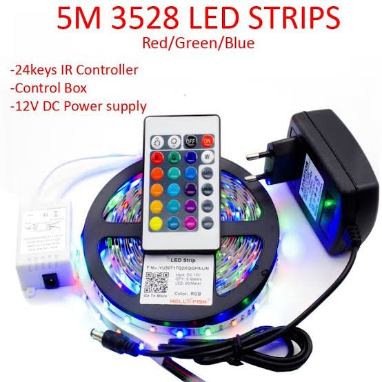 5M Long LED RGB Strip Snake Light For Decoration