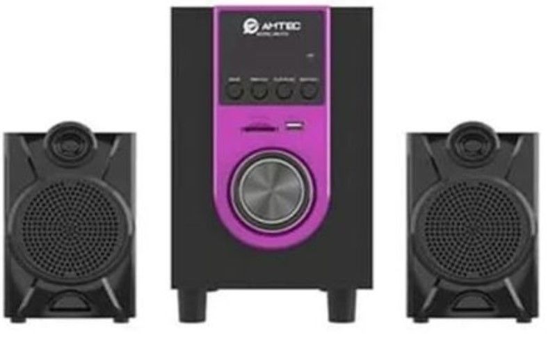 Amtec Sub Woofer Hometheatre Bluetooth,FM,USB-2.1 CH speaker system