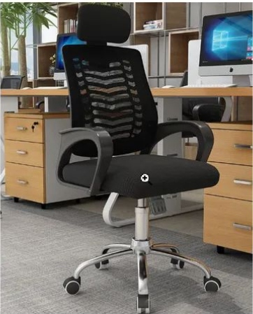 Generic Office High Back Chair With Headrest Height Adjustable Executive Chairs