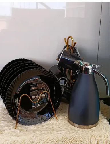 13 pcs dinner sets Crazy unbelievable offers 1 flask 6 plates 6 cups Buy all modern era comes with modern kitchen utensils