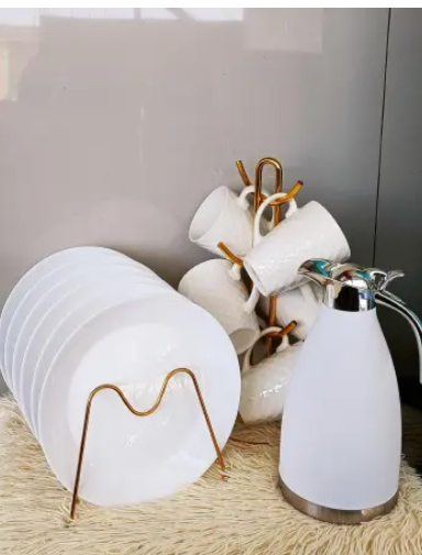 13 pcs dinner sets Crazy unbelievable offers 1 flask 6 plates 6 cups Buy all modern era comes with modern kitchen utensils