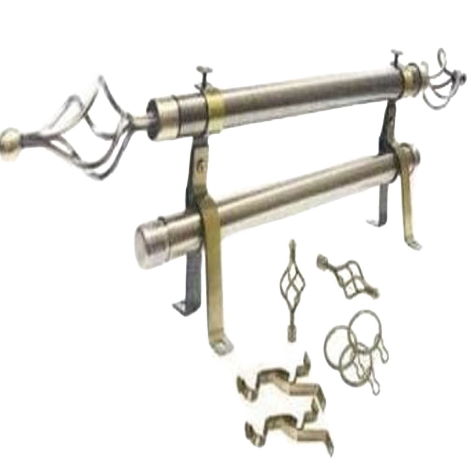 Double Adjustable Curtain Rod
 designed with precision to enhance the aesthetic sstature of your windows and doors. Available in double sizes of 1, 2, and 3 meters.