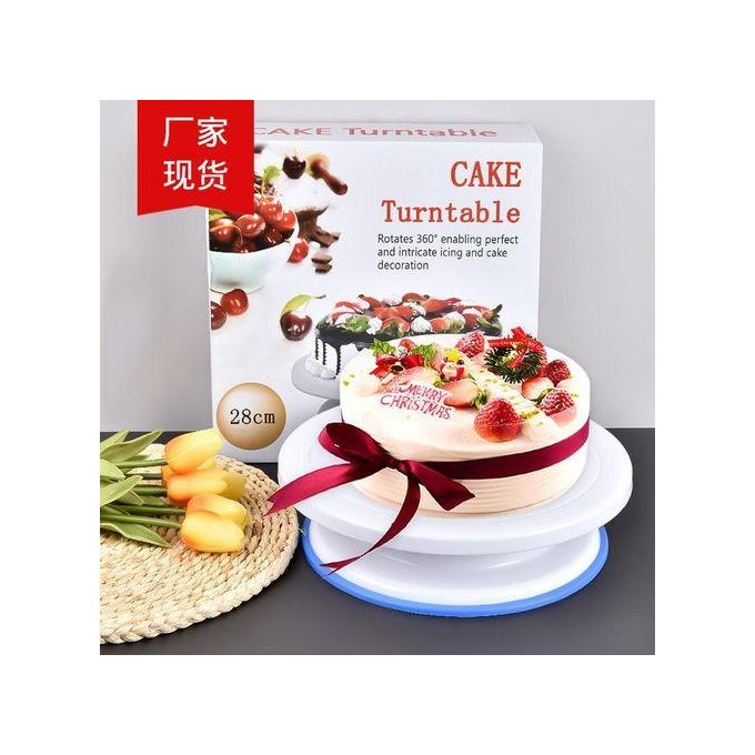 Cake Turntable Revolving Rotating Cake Decorating Stand