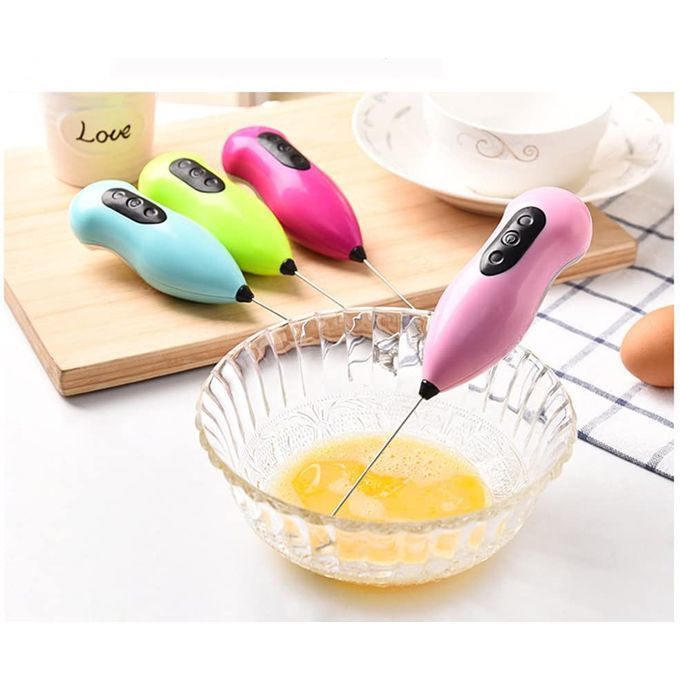 Portable Handheld Battery Powered Egg Whisk Frother/Foamer