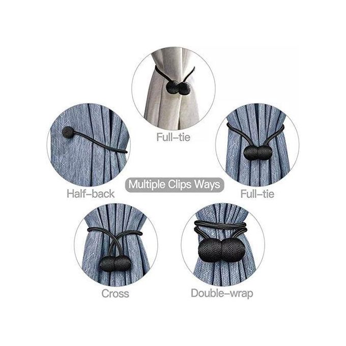 Curtain Holders/Tiebacks/Holdbacks- 2 Pcs