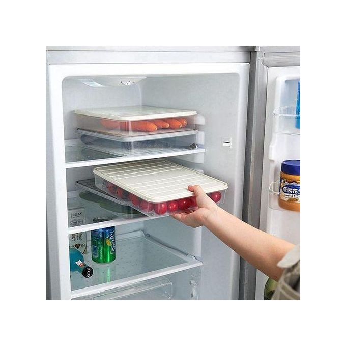 Stackable Fridge Container Organizer