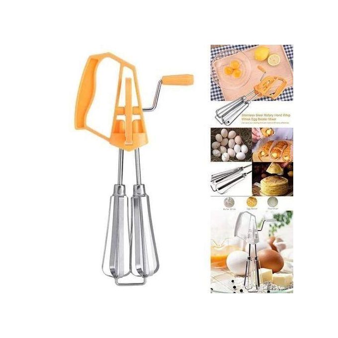 Double Whisk Egg Beater Mixer