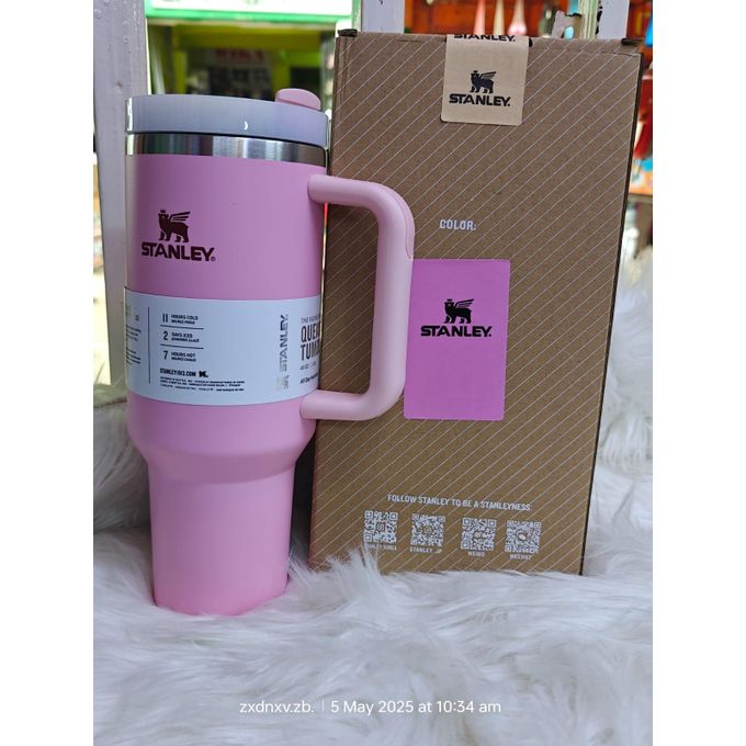 Stanley Tumbler With Handle Lid Straw Large Vacuum Travel Mug Outdoor Car Water Bottle Double Vacuum