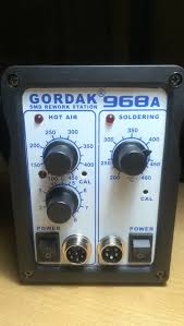 ORIGINAL GORDAK 968A HOT AIR SMD  SOLDERING REWORK STATION