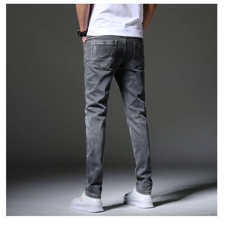 Fashion Mens Jeans Trousers Casual Latest Jeans-Blue  Get the best quality and unique jeans for a casual look. It is durable, elegant and affordable. Match it with your casual footwear and look amazin