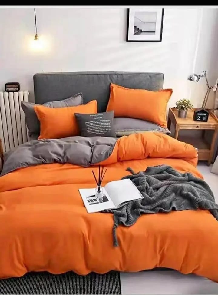 Double sided Duvet cover This super soft, stylish Duvet cover  is guaranteed to make your nights simply magical . Apart from being light in weight, it keeps warm on cold nights and comfortable even du