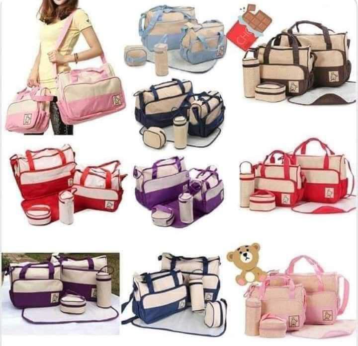 5 in 1 diaper bag A comfortable storage solution Keep your baby essentials safe and tucked awa. Need to have your baby essentials always by your side