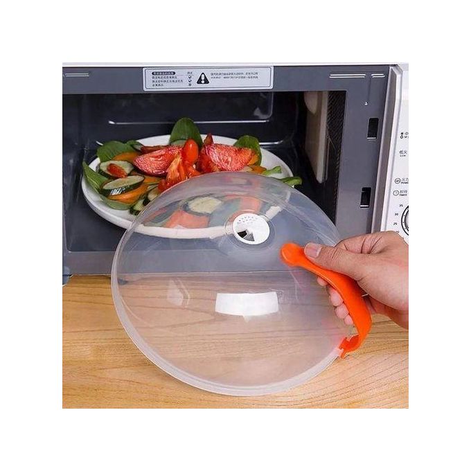 Vent microwave food cover with detachable handle, Easy to clean, hand-washable and reusable.

Opens and folds like an umbrella, small and light, convenient to carry and storage.

Perfect for picnic, b